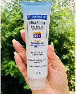 Sb9 Neutrogena Ultra Sheer Dry Touch Sunblock Spf 50+ (118ml)